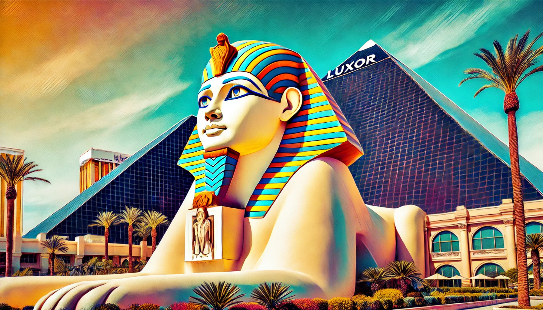 Luxor Hotel “Free” Comped Room Tour